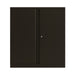 Bisley 2 Door Cupboard Empty 914x470x1000mm Black KF78711