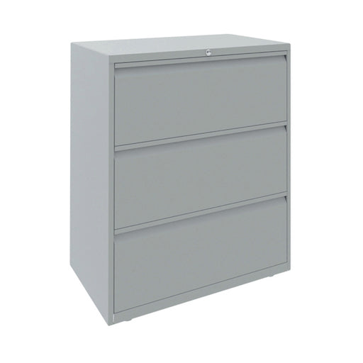 Bisley 3 Drawer Filing Cabinet Lockable 810x490x1090mm Goose Grey ESSF3D/GG