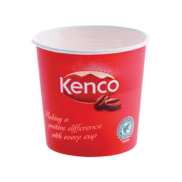 Kenco 7oz Singles Paper Cups Red (Pack of 800) B01794