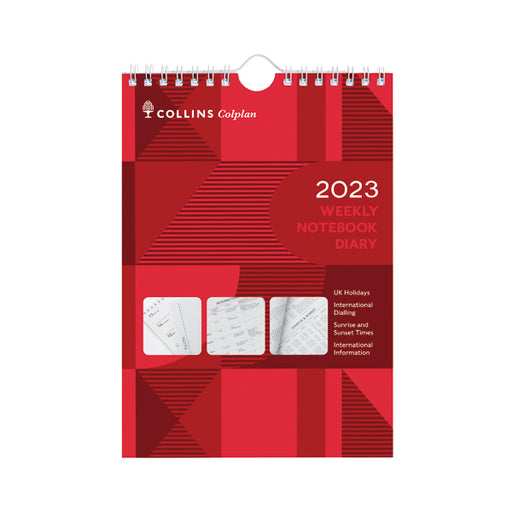 Collins Weekly Notebook Diary 2023 60