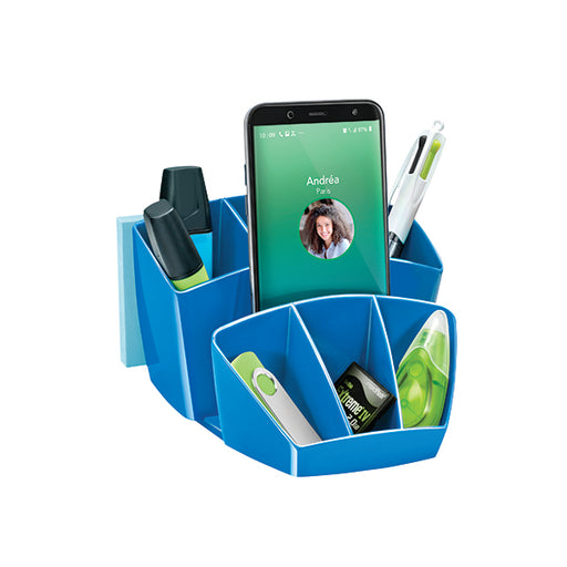 CEP Pro Gloss Desk Tidy Blue 580GBLUE