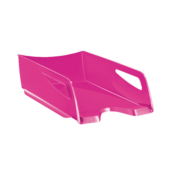 CEP Maxi Gloss Letter Tray Pink 1002200371