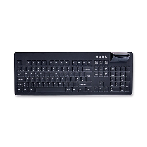 Cherry AKC8200 Hygiene Keyboard with Integrated Smartcard Reader Black AKC8200FUVB/UK