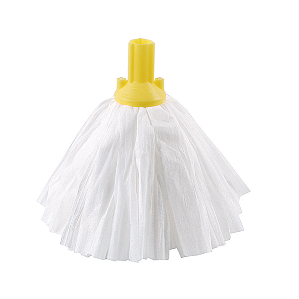 Exel Big White Mop Head Yellow (Pack of 10) 102199