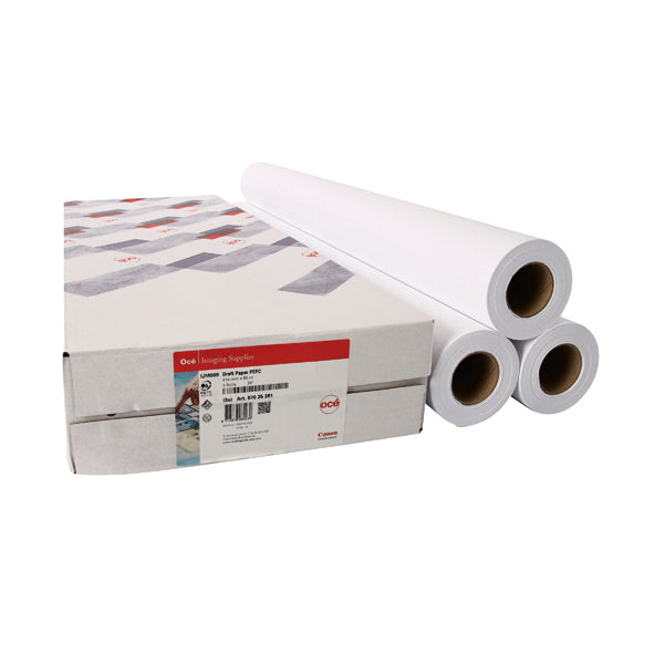 Canon Uncoated Draft Inkjet Paper 841mm x 91m 97025714