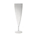 Plastic Champagne Glasses Clear (Pack of 10) 510030