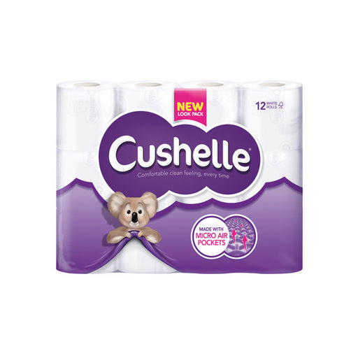 Cushelle Cushioned Toilet Roll (Pack of 12) 1102089