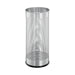 Durable Metal Umbrella Stand 28.5 Litre Round Silver 335023