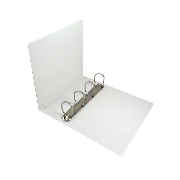 Esselte 60mm 4 D-Ring Presentation Binder A4 White 49706