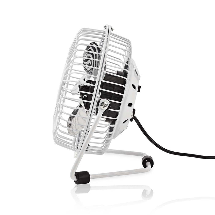 Nedis Tischventilator | Stromversorgung über USB | Durchmesser: 100mm | 3W | 1-Gang 