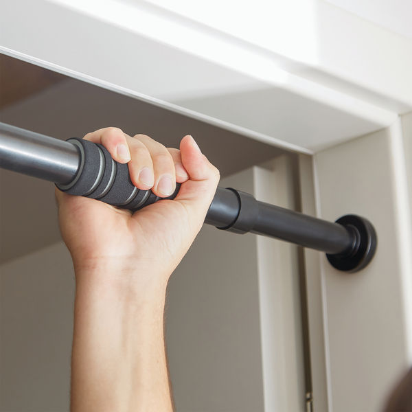 Monofit Peak Power 2 Way Adjustable Pull-up Bar for Doorways Steel