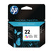 HP 22 Cyan/Magenta/Yellow Inkjet Cartridge C9352AE