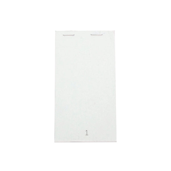 White Duplicate Service Pad Small 140x76mm (Pack of 50) PAD 20