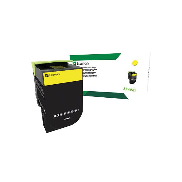 Lexmark Yellow Return Programme 4K Toner Cartridge 70C2XY0