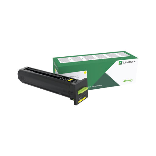 Lexmark Return Programme 8K Toner Cartridge Yellow 72K20Y0