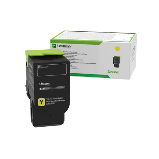 Lexmark Yellow Extra High Yield Corporate Toner Cartridge 78C2XYE