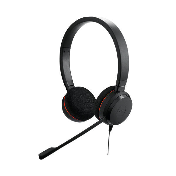 Jabra Evolve 20SE Stereo Binaural USB-A Corded Headset Microsoft Teams Version 4999-823-389