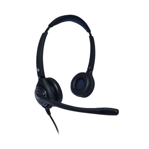 JPL 502S Professional Binaural Adjustable Headset With PLX Quick Disconnect (QD) Black JPL-502S