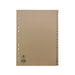 Concord Index A-Z 20-Part A4 Kraft Manilla Buff 78202/AZ2