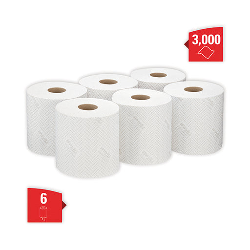 Wypall L10 Wiper Roll Control Centrefeed White (Pack of 6) 7406