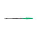 Q-Connect Ballpoint Pen Medium Green (Pack of 50) KF01043