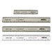 Q-Connect Clear 150mm/15cm/6inch Ruler KF01106