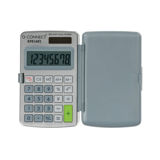 Q-Connect Pocket Calculator 8-Digit KF01602