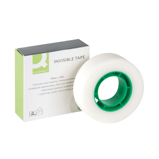 Q-Connect Invisible Tape 19mm x 33m KF02164