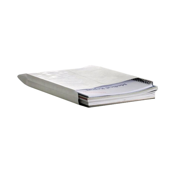 Q-Connect C4 Envelopes Gusset Peel and Seal 120gsm White (Pack of 125) KF02890