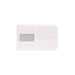 Q-Connect C5 Envelopes Window Pocket Peel and Seal 100gsm White (Pack of 500) IP53