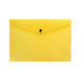 Q-Connect Polypropylene Document Folder A4 Yellow (Pack of 12) KF03595