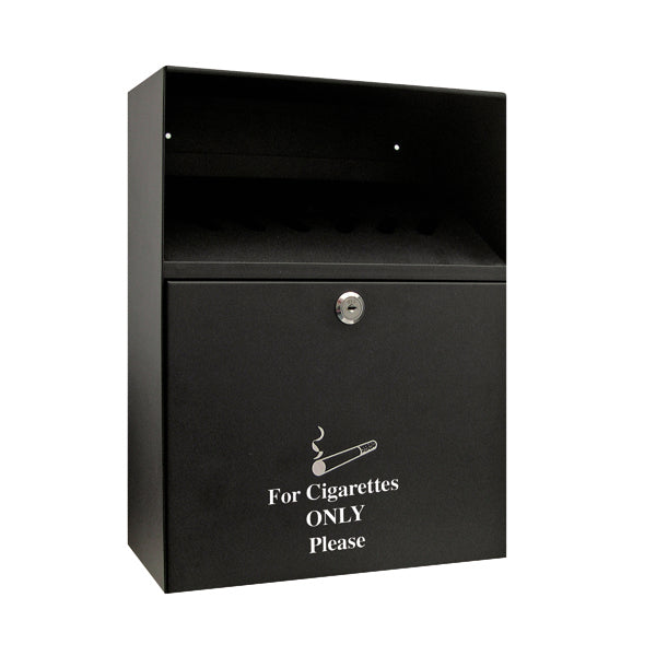 Q-Connect Ash Bin Black 7 Litre KF04386