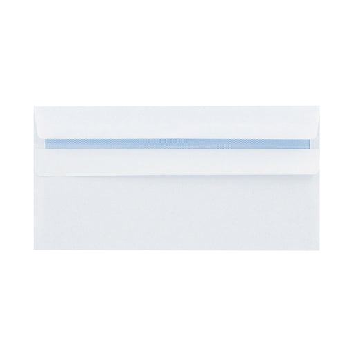 Q-Connect DL Envelopes Recycled Self Seal 100gsm White (Pack of 500) KF3504