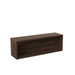 Jemini Reception Modular Straight Riser Unit 1200x315x400mm Dark Walnut KF71531