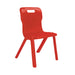 Titan One Piece Classroom Chair 435x384x600mm Red KF72159