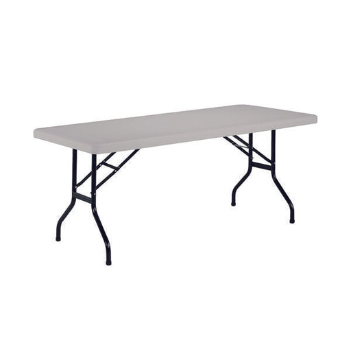 Jemini Rectangular Folding Table 1510x760x740mm White KF72329