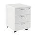 First Mobile 3 Drawer Under Desk Pedestal 400x500x595mm White KF74768