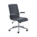 Arista Tarragona High Back Office Chair 600x700x940-1030mm Leather Look Black KF74819