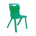 Titan One Piece Classroom Chair 360x320x513mm Green (Pack of 10) KF78538