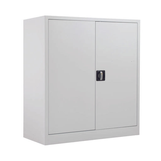 Talos Double Door Stationery Cupboard 920x420x1000mm White KF78753