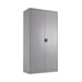 Talos Double Door Stationery Cupboard 920x420x1790mm Grey KF78754