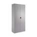 Talos Double Door Stationery Cupboard 920x420x1950mm Grey KF78756