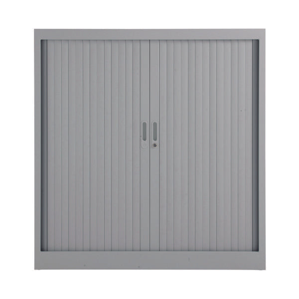 Talos Side Opening Tambour Unit 1000x450x1050mm Grey KF78758