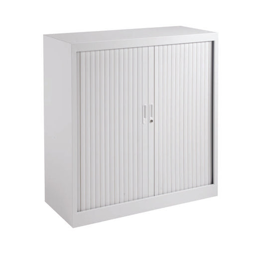 Talos Side Opening Tambour Unit 1000x450x1050mm White KF78759