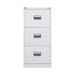 Talos 3 Drawer Filing Cabinet 465x620x1000mm White KF78769