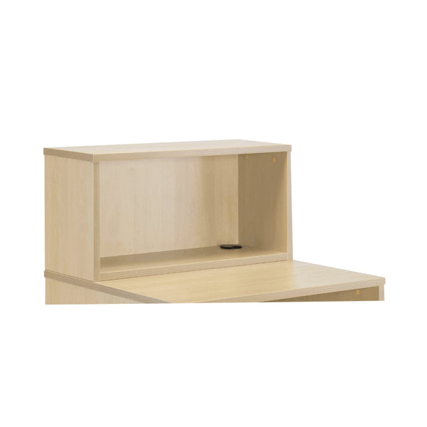 Jemini Reception Modular Straight Riser Unit 800x315x400mm Maple KF78972