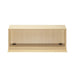 Jemini Reception Modular Straight Riser Unit 1200x315x400mm Maple KF78973