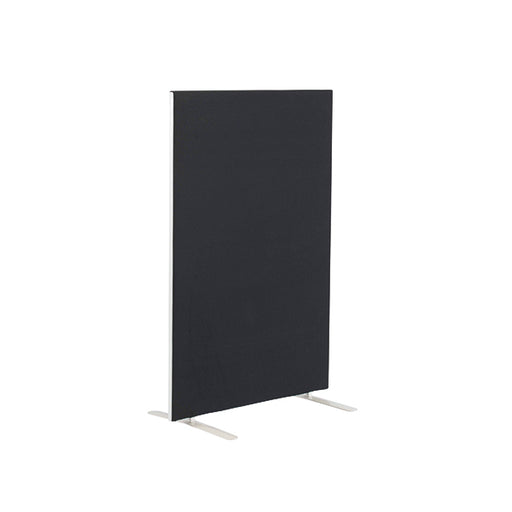 Jemini Floor Standing Screen 1200x25x1600mm Black KF79011