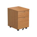 Jemini 2 Drawer Mobile Pedestal 404x500x595mm Nova Oak KF79872