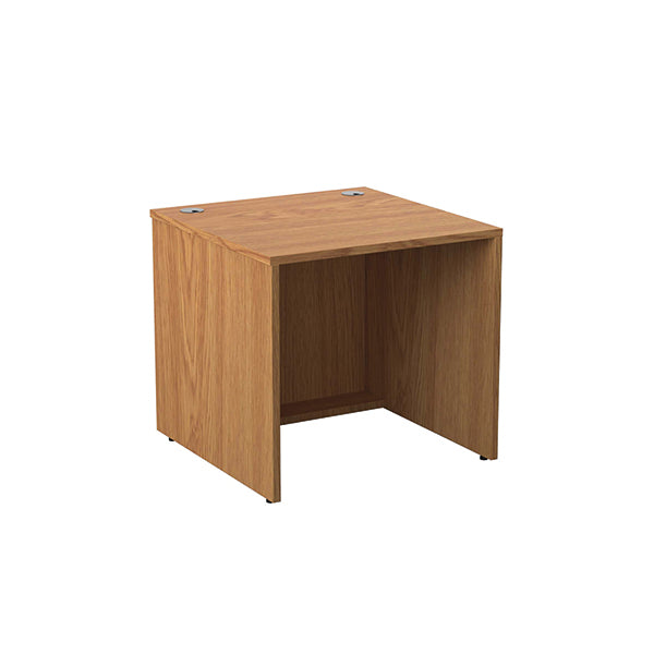 Jemini Reception Modular Straight Desk Unit 800x800x740mm Nova Oak KF79880